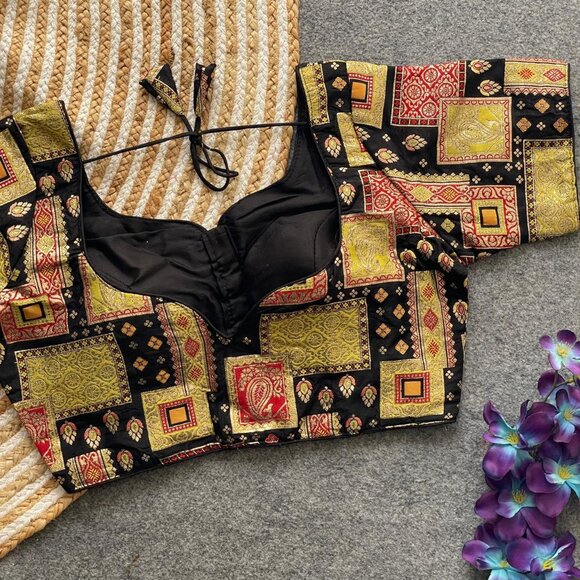 MULTI COLOR BLOUSE - Picture 7 of 16